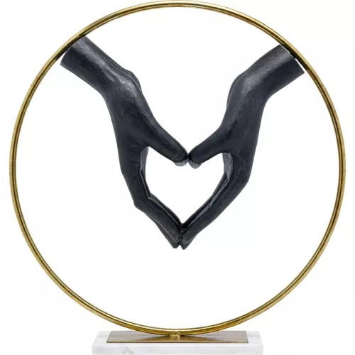 Skulptur Heart Hand – 62cm