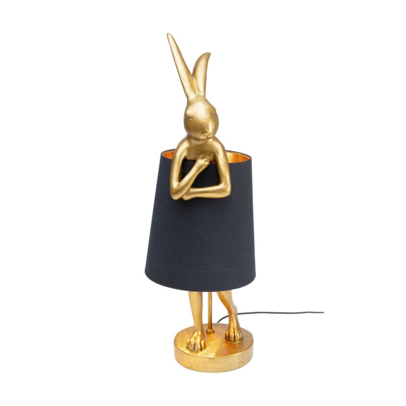 Bordslampa Rabbit Guld/Svart, 68cm