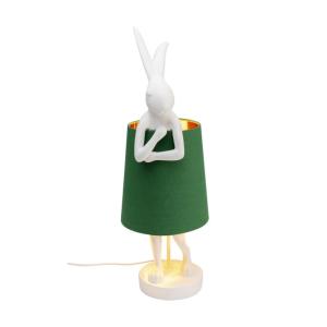 Bordslampa Rabbit Vit/Grön, 68cm