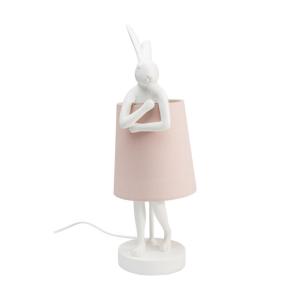 Bordslampa Rabbit Vit/Rosa, 50cm