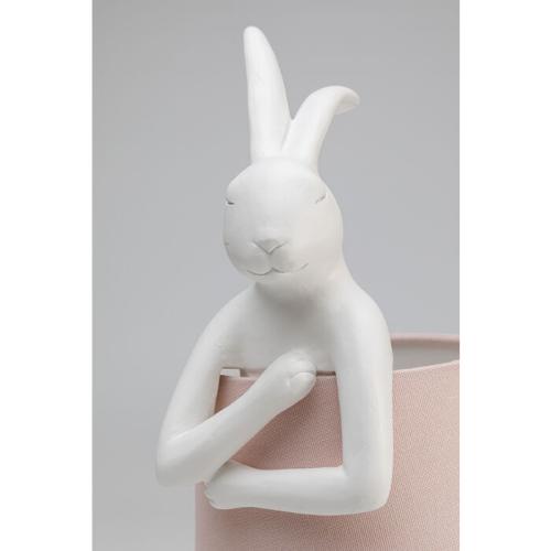 Bordslampa Rabbit Vit/Rosa, 50cm
