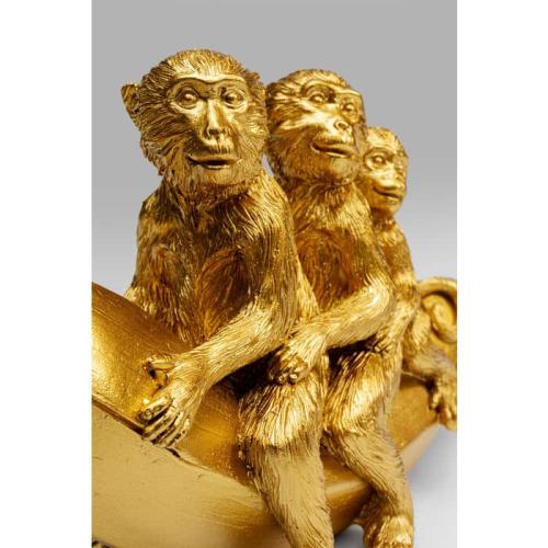 Dekorfigur Golden Banana Ride, 12cm