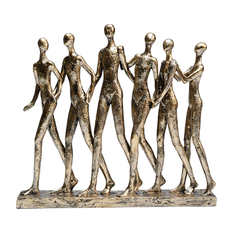 Skulptur Familj Stående - 27cm