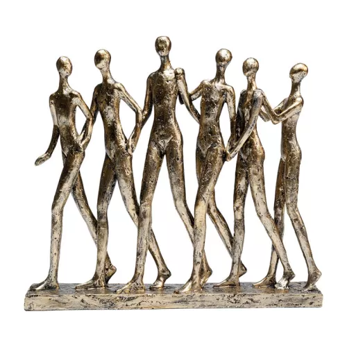 Skulptur Familj Stående - 27cm