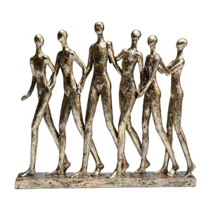 Skulptur Familj Stående - 27cm