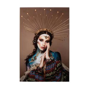 Glastavla Magic Goddess, 100x150cm