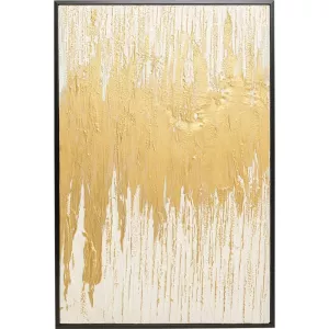 Tavla Abstrakt – Vit, 80x120 cm