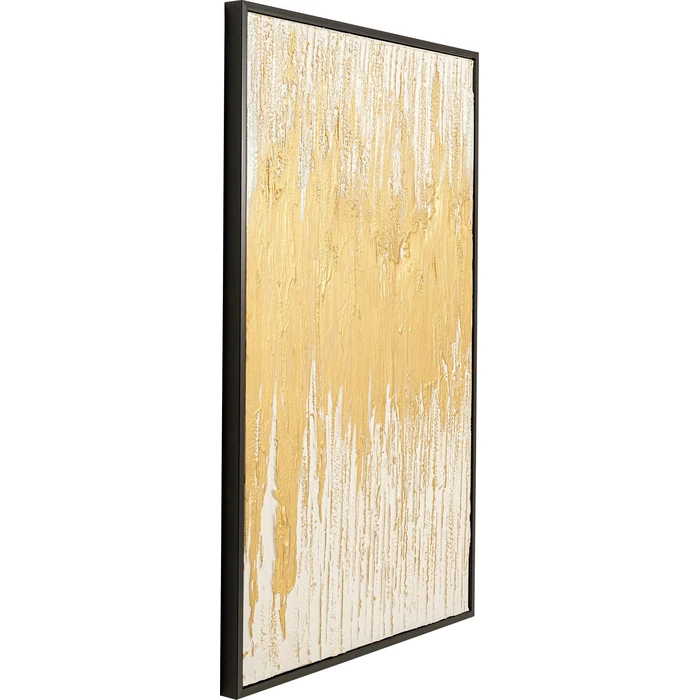 Tavla Abstrakt – Vit, 80x120 cm