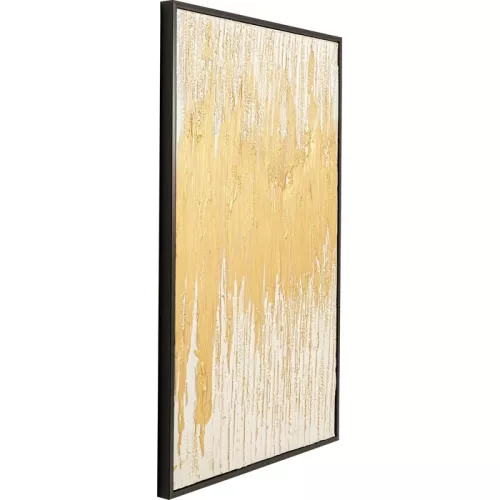 Tavla Abstrakt – Vit, 80x120 cm