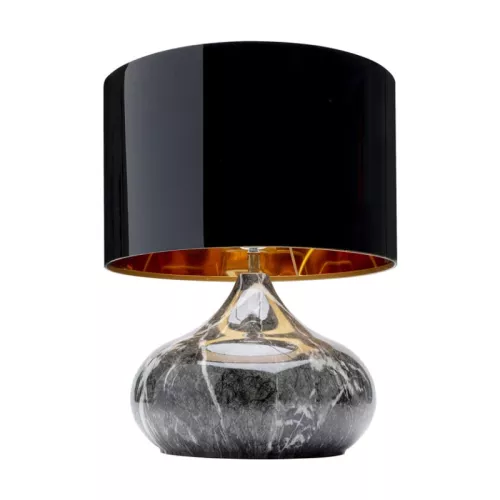 Bordslampa Malmo Deluxe - Grå/Svart, 38cm