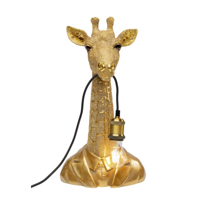 Bordslampa Animal Lustig Giraff Guld