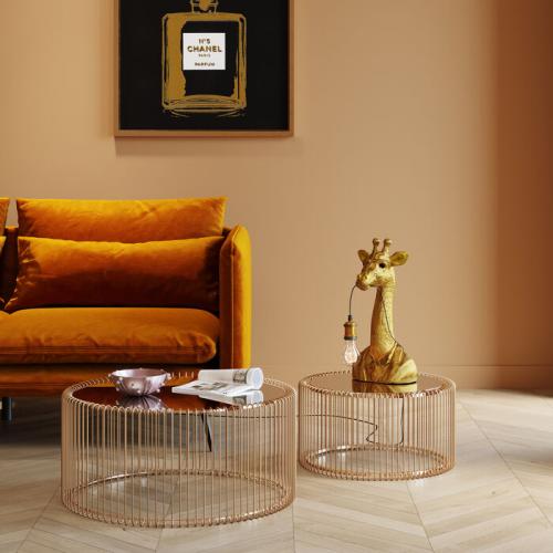 Bordslampa Animal Lustig Giraff Guld