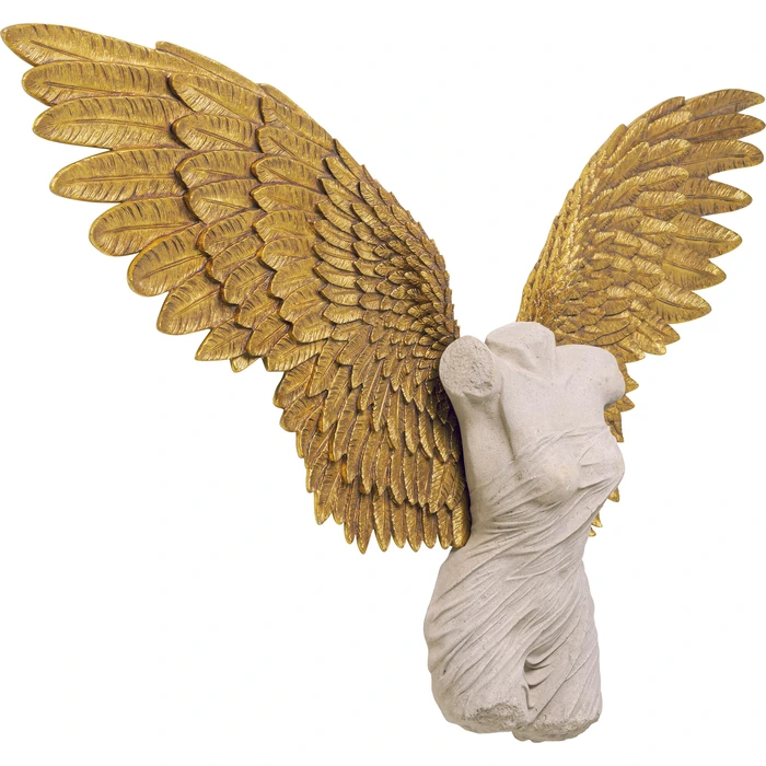 Väggskulptur Ängel – Kvinna, 203x140 cm