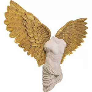 Väggskulptur Ängel – Man, 208x136 cm