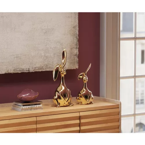 Dekor Kanin Guld - 52cm