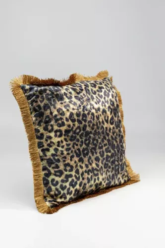 Prydnadskudde Leopard 45 x 45 cm