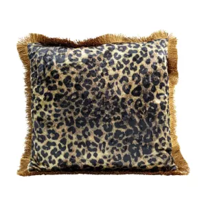 Prydnadskudde Leopard 45 x 45 cm