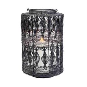 Ljuslykta Liv - Svart, 37cm