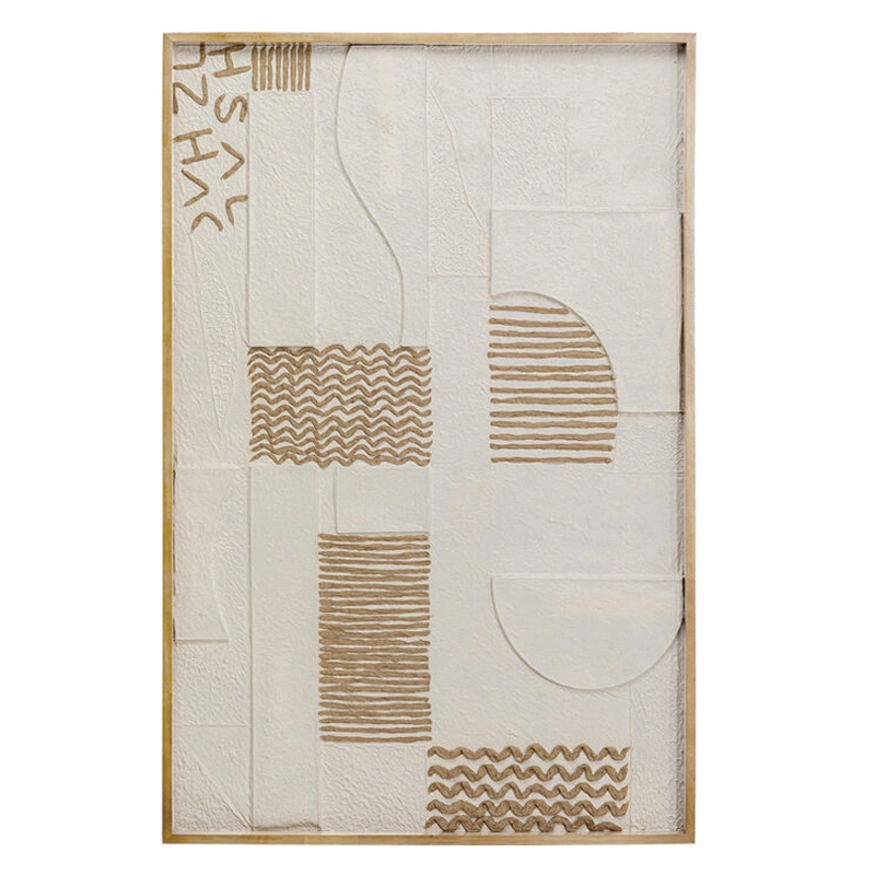 Tavla Struktur Sand - 122x81cm