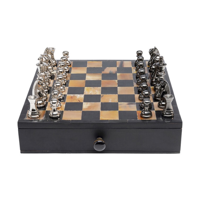 Dekor Schackbräde Antik med Förvaring