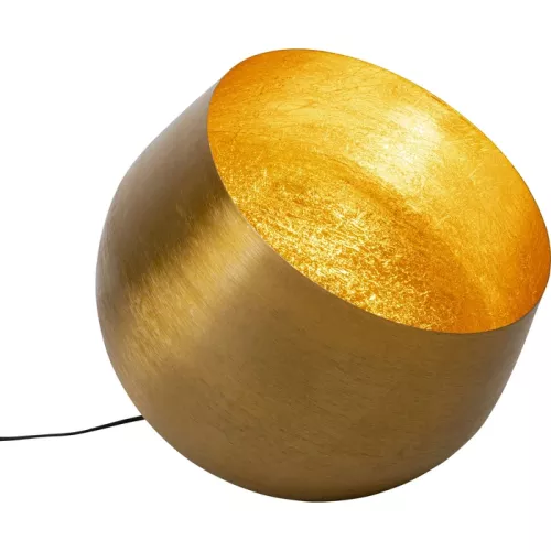 Golvlampa Apollon Smooth guld Ø50 cm