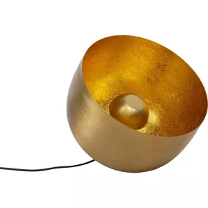Golvlampa Sniskan metall guld Ø35 cm