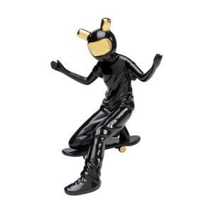 Dekorfigur Astro Skate Svart