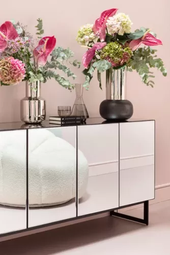 Vas Vilma - Svart/Silver, 42cm