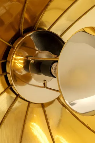 Golvlampa Studio - Guld/Svart, 202cm