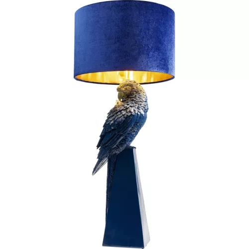 Bordslampa Papegoja Blå 84 cm