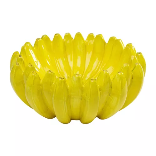 Skål Crazy Bananas - Gul Ø30cm