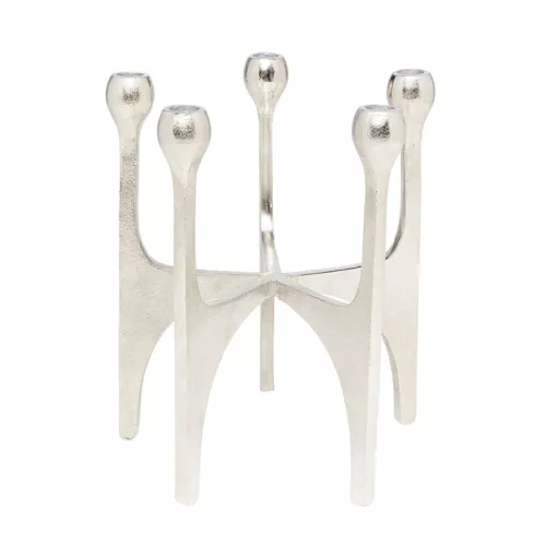 Ljusstake Five - Silver