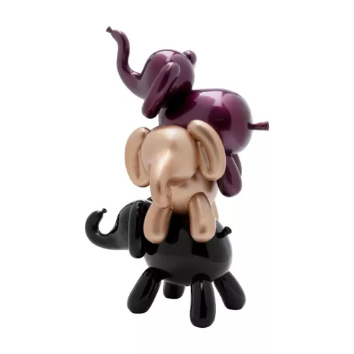 Dekor Lekfulla Elefanter - 32cm