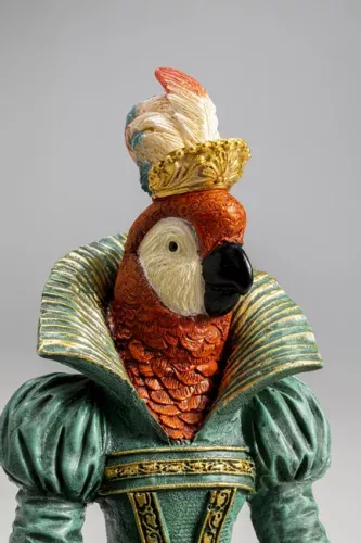 Skulptur Fröken Papegoja