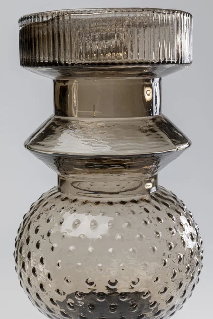 Ljusstake Block - Brun/Grå 49cm