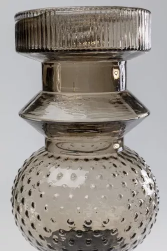 Ljusstake Block - Brun/Grå 49cm