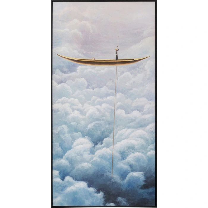 Tavla Cloud Boat 60x120 cm