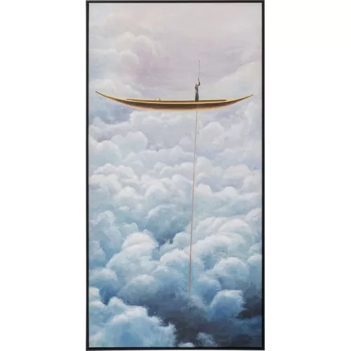 Tavla Cloud Boat 60x120 cm