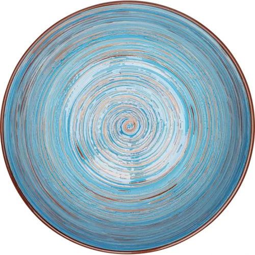 Skål Swirl blå Ø22 cm