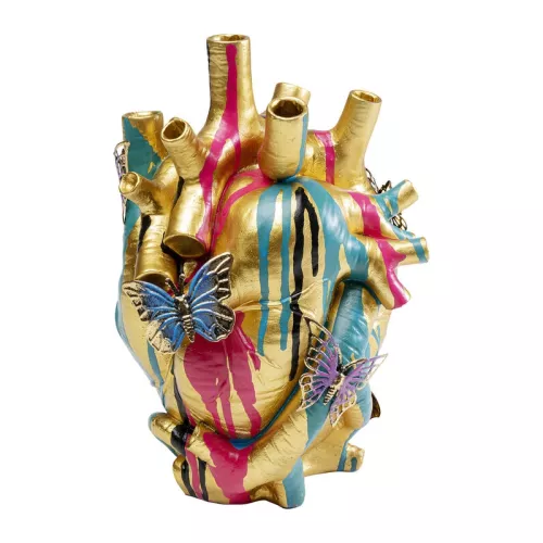 Vas Dekor Splash Hjärta - 25cm