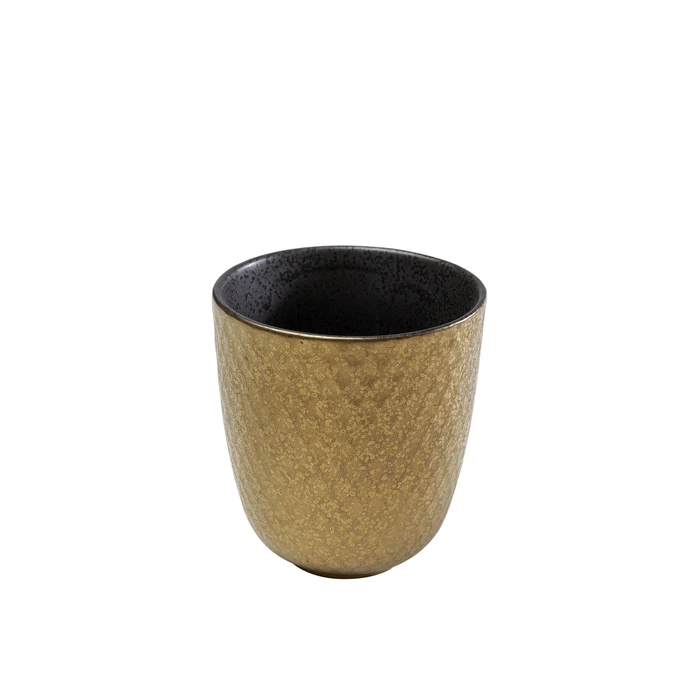 Mugg Diva svart och guld