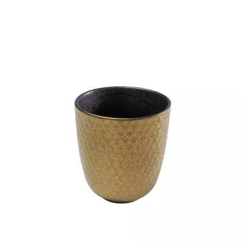 Mugg Diva svart och guld