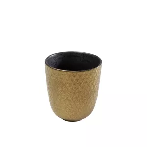 Mugg Diva svart och guld