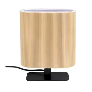 Bordslampa Sand Räfflad - 26cm