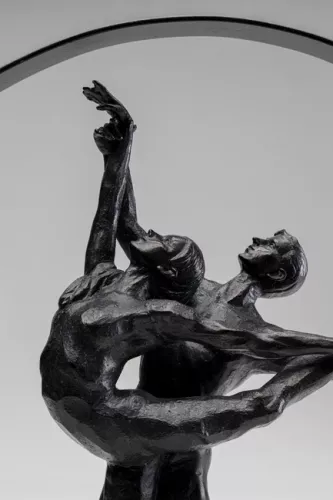 Skulptur Danspar Cirkel - 45cm