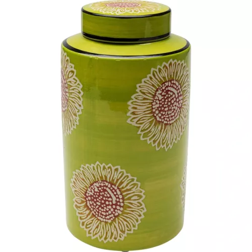 Dekorationsburk Bloom grön 27 cm