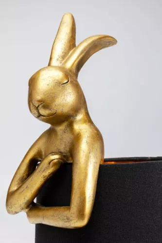 Bordslampa Rabbit Guld/Svart, 50cm