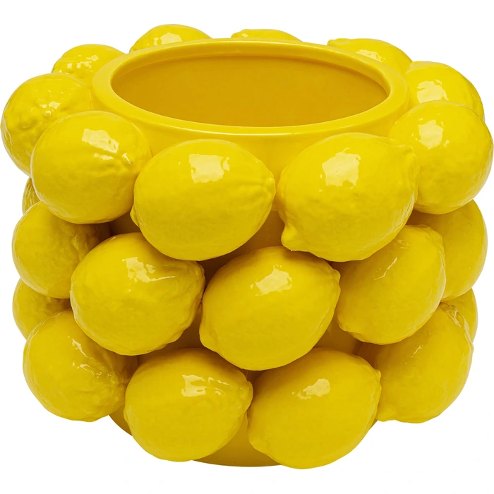 Vas Lemon - Gul, 19cm