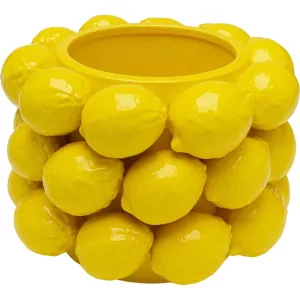 Vas Lemon - Gul, 19cm
