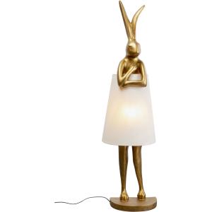 Golvlampa Rabbit Guld/Vit, 150cm